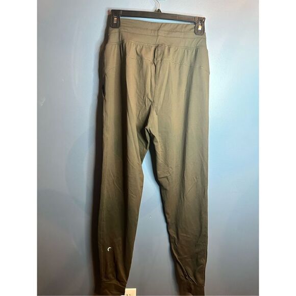 Zyia Active Women's Army Green Drawstring Waist Jogger Pants Large - Picture 4 of 5